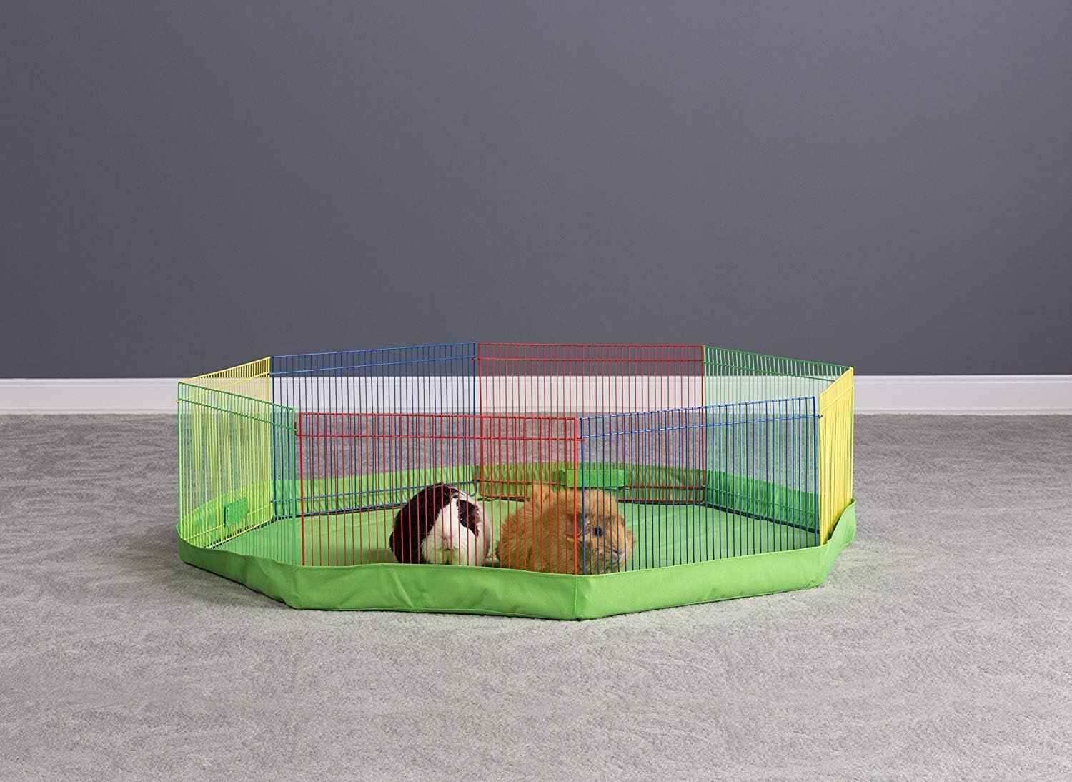 Prevue Pet Products Multi-Color Small Pet Playpen 40090,13x35.87x8.67 ... - Image 4